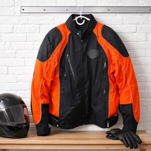 Harley-Davidson Men’s M Riding Jacket -Ventilated Padded Reflective -NWOT Size M